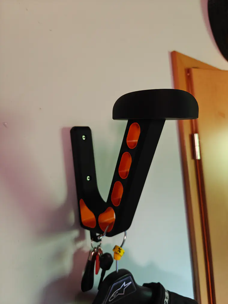 Suporte Parede Capacete 2