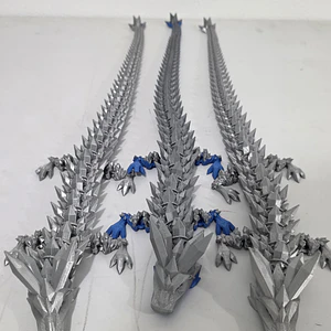 Dragão Cristal Prata