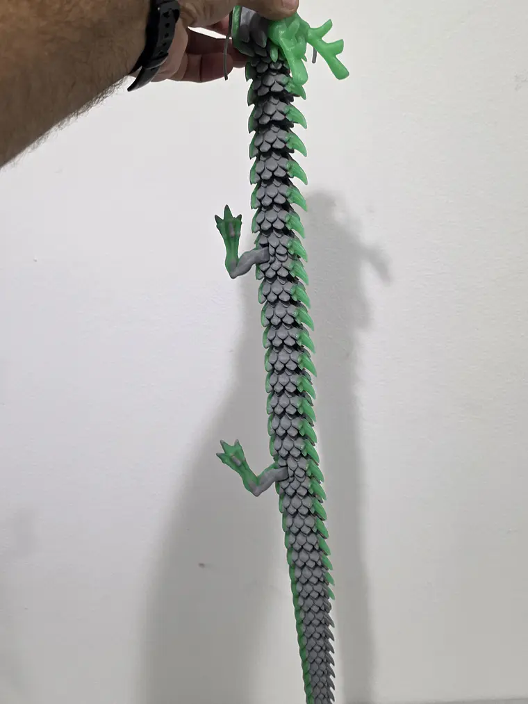 Dragão Escamas Verde 2