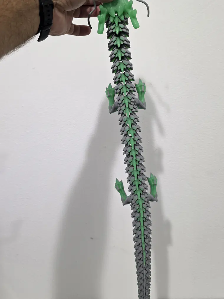 Dragão Escamas Verde 3