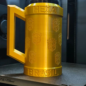 Caneca Hexa Brasil
