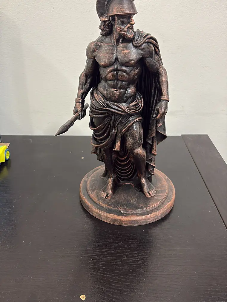 Estátua Guerreiro Espartano 1