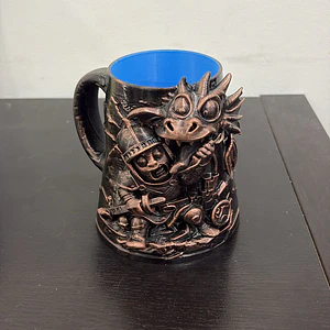 Caneca Dragão Cavaleiro