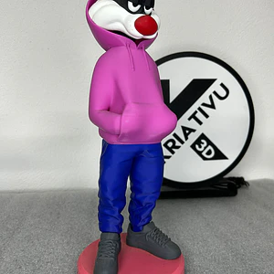 Gato Hoodie Rosa