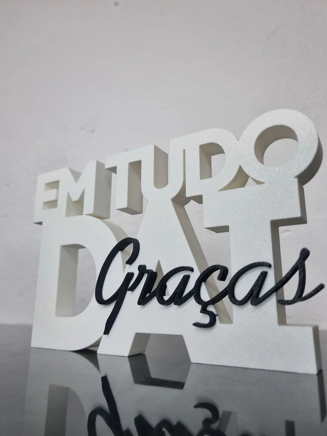 Placa Em Tudo Dai Graças 2