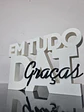 Placa Em Tudo Dai Graças - Thumbnail 2