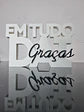 Placa Em Tudo Dai Graças - Thumbnail 4