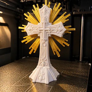 Cruz Raios Dourados