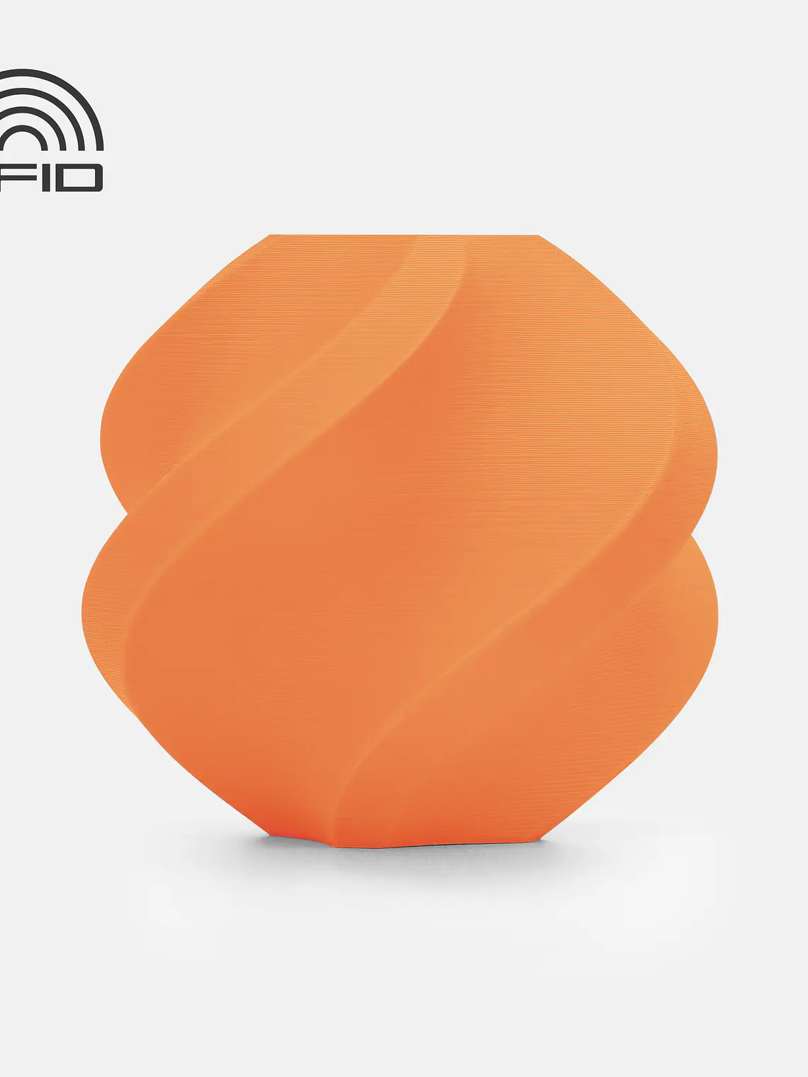 Filamento Bambu Lab PLA Matte Mandarin Orange 1kg (com carretel) 1