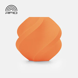 Filamento Bambu Lab PLA Matte Mandarin Orange 1kg (com carretel)
