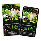 Convite Digital Ben 10 Whatsapp 1