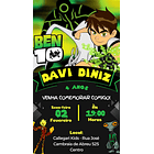Convite Digital Ben 10 Whatsapp 2