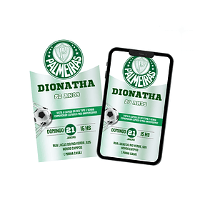 Convite Digital Personalizado e Interativo Palmeira