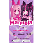 Convite Digital Personalizado e Interativo Kurumi 1