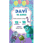 Convite Digital Monstros Sa Interativo Personalizado 4