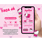 Convite Aniversário Digital Virtual Bob Esponja Whatsapp 3