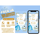 Convite Aniversário Digital Virtual Bob Esponja Whatsapp 5