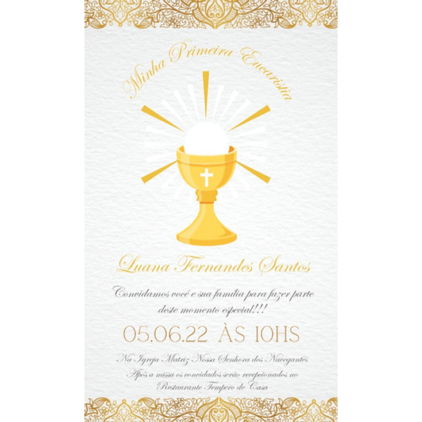 Convite Digital Batizado Eucaristia Virtual Para Whatsapp 07