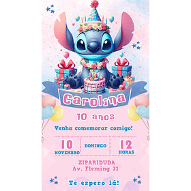 Convite Digital Personalizado stitch 04