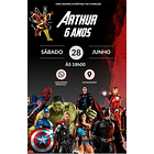 Convite Digital Interativo - Super Herois - Spiderman 7