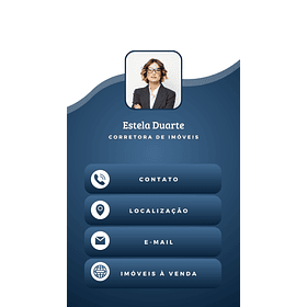 Cartão de Visita Interativo Digital Corretor de Imóveis