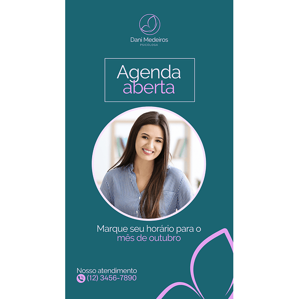 Cartão de Visita Interativo Digital Fisioterapeuta 2