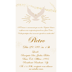 Convite Digital Batizado Eucaristia Virtual Para Whatsapp 021