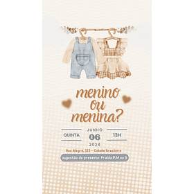 Convites Digitais Chá Revelação 04