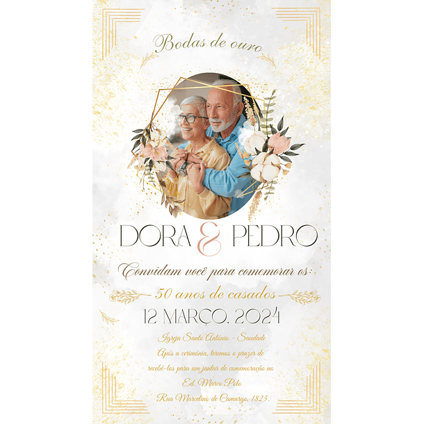  Convite Digital - Bodas de Ouro  02