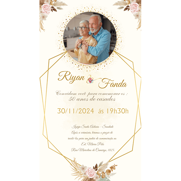  Convite Digital - Bodas de Ouro  05