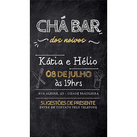 Convite Digital adulto Boteco 07