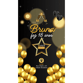 Convite Digital adulto Boteco 16