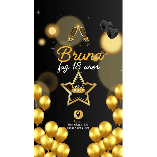 Convite Digital adulto Boteco 16