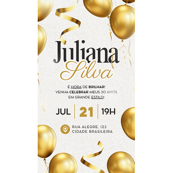 Convite Digital adulto 24 2