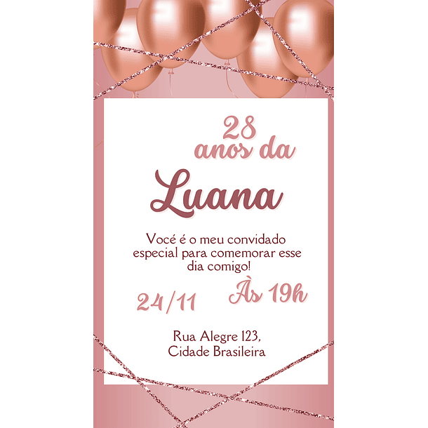 Convite Digital adulto 24 10