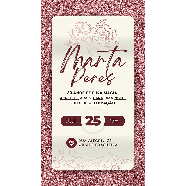 Convite Digital adulto 24 15