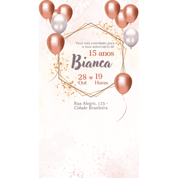 Convite Digital adulto 26 6