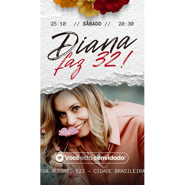 Convite Digital adulto 26 11