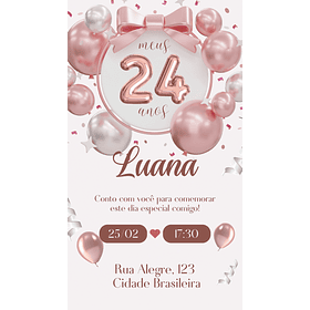 Convite Digital adulto 28