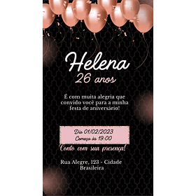 Convite Digital adulto 33