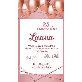Convite Digital adulto 34