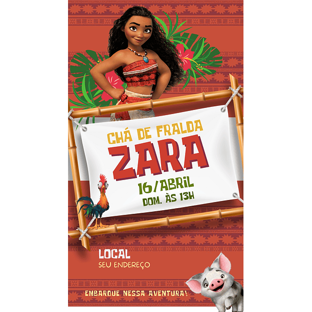 Convites Digitais Chá Revelação 12 10