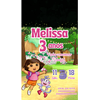  Convite Digital Vídeo Animado Dora Aventureira  2