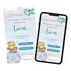 Convite Digital Pequeno Príncipe Interativo 2