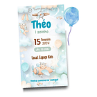 Convite Digital Ursinho Aviador O Tempo Voa Ursinho Aviador 4