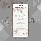 Save The Date De Casamen Com Ou Sem Botões Interativos. 4