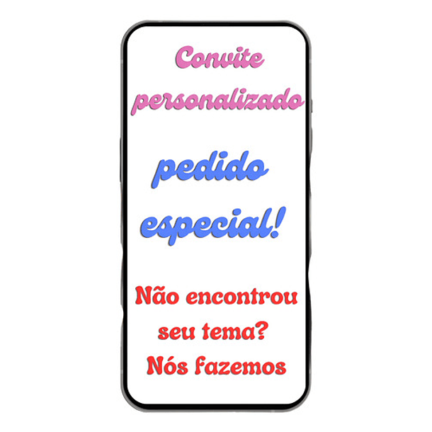 Convite Aniversario   Digital Whatsapp 1