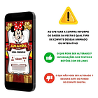 Convite Digital Animado Minnie Vermelha  Para Whatsapp 5