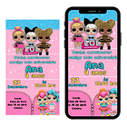 Convite Digital Virtual Aniversário Lol Surprise 259 1