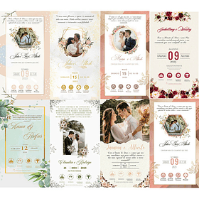 Convite Casamento  Interativo Whatsapp Cerejeira 109